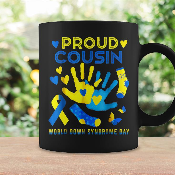 Prouds Cousin T21 World Down Syndrome Awareness Day Ribbon Coffee Mug Gifts ideas