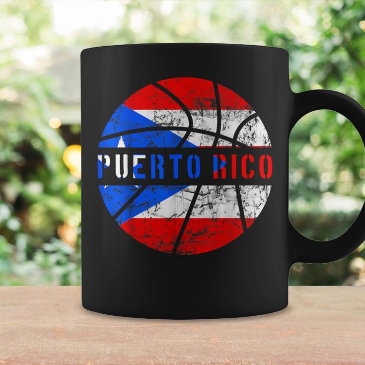 Puerto Rico Flag Basketball Puerto Rico Team Fans Lover Coffee Mug Gifts ideas