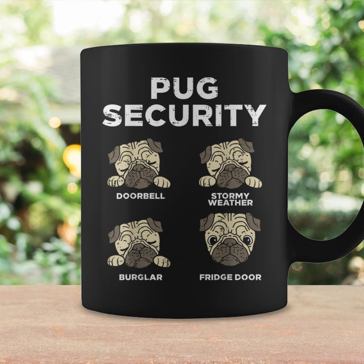 Pug Security Animal Pet Dog Lover Owner Women Coffee Mug Gifts ideas
