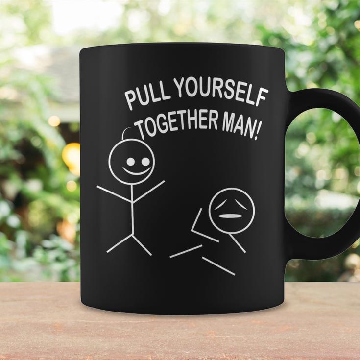 Pull Yourself Together Dude Ridiculous Coffee Mug Gifts ideas