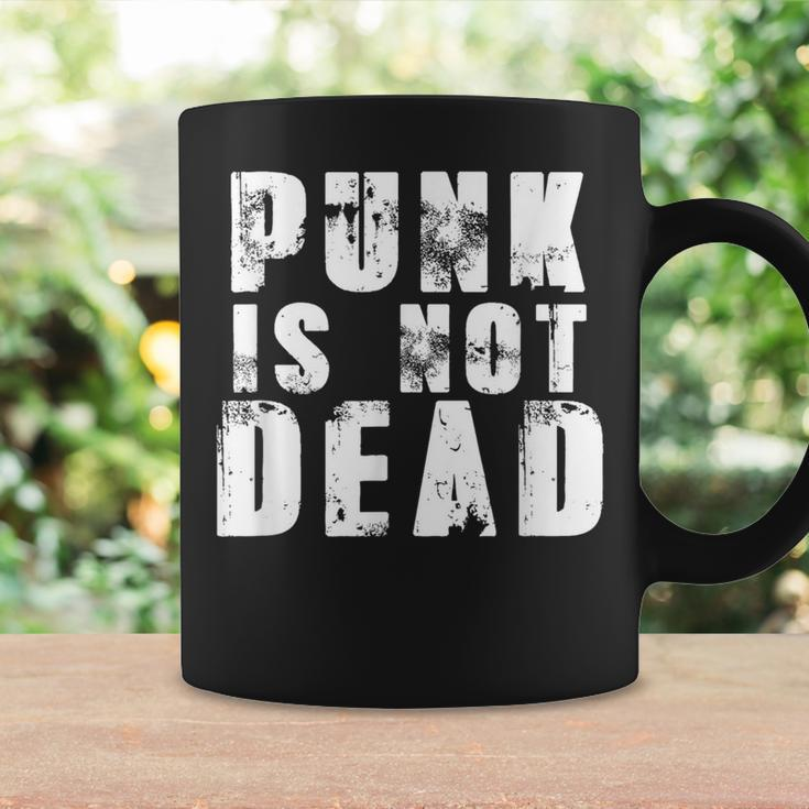 Punk Is Not Dead Punkrock Rock Rocker Tassen Geschenkideen