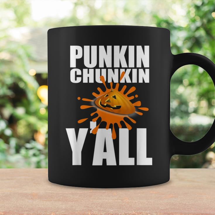 Punkin Chunkin Pumpkin Chucking Fall Coffee Mug Gifts ideas