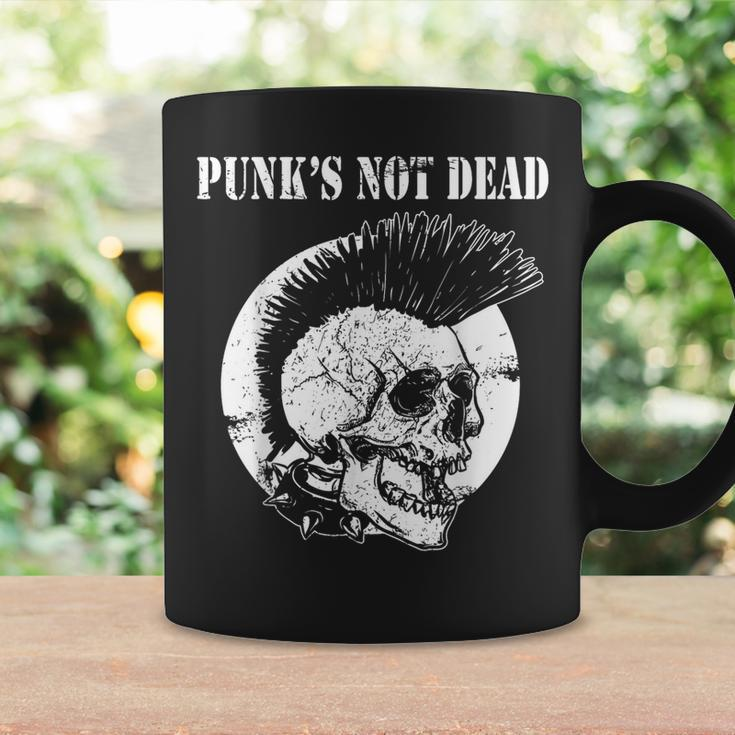 Punk's Not Dead Punker Punk Rock Concert Skull S Tassen Geschenkideen