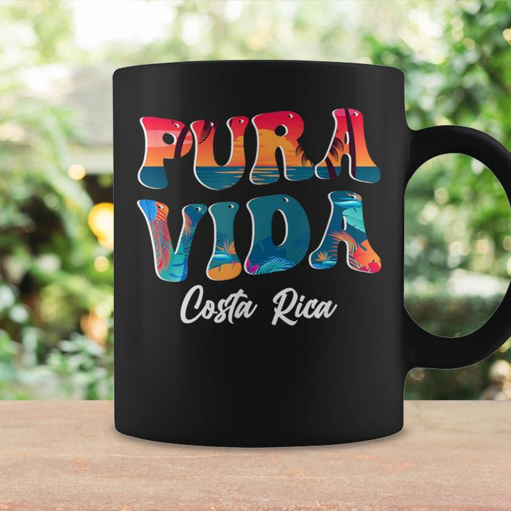 Pura Vida Costa Rica Souvenir Cool Central America Travel Coffee Mug Gifts ideas