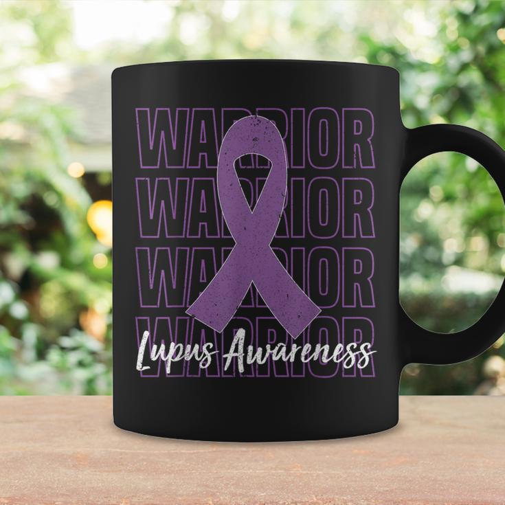 Purple Ribbon Lupus Warrior Lupus Fighter Lupus Awareness Coffee Mug Gifts ideas