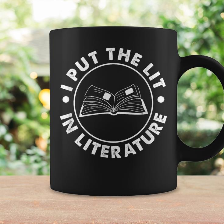 I Put The Lit In Literature English Teacher Book Reader Coffee Mug Gifts ideas