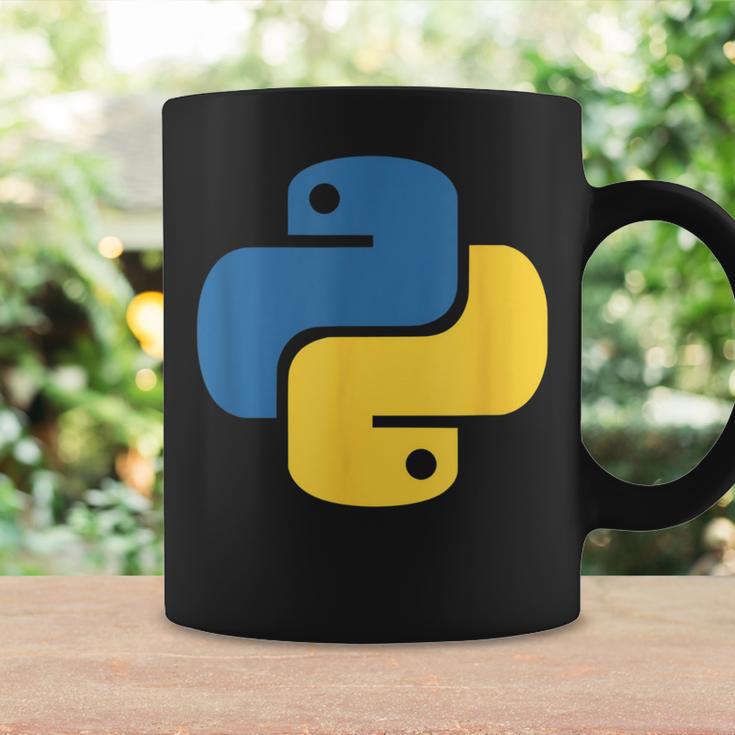 Python Logo Programmer Tassen Geschenkideen