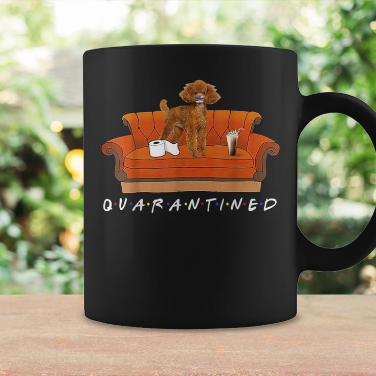 Quarantine With My Friend Poodle Dog Coffee Mug Gifts ideas