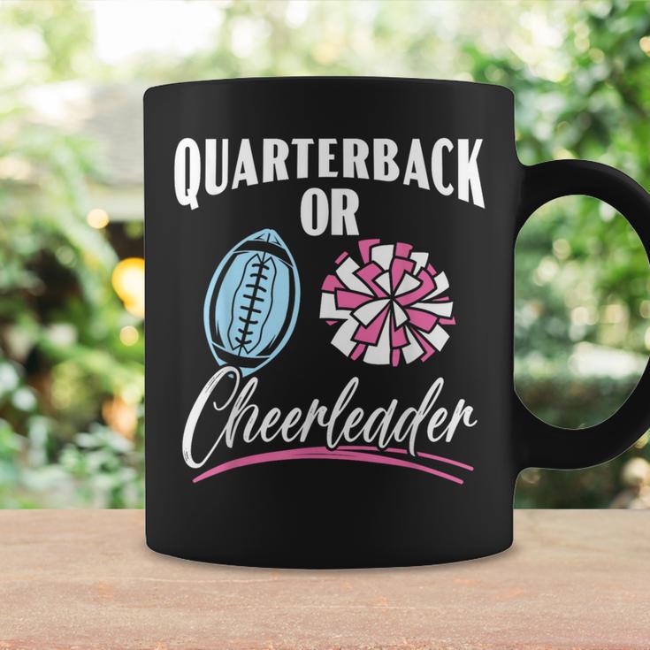 Quarterback Or Cheerleader Baby Announcement Gender Reveal Coffee Mug Gifts ideas