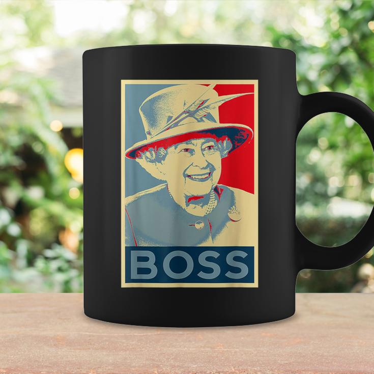 Queen Elizabeth Boss Her Royal Highness Queen Of England Coffee Mug Gifts ideas