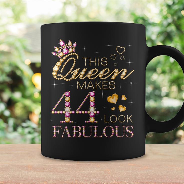 This Queen Makes 44 Look Fabulous 44Th Birthday Queen B-Day Coffee Mug Gifts ideas