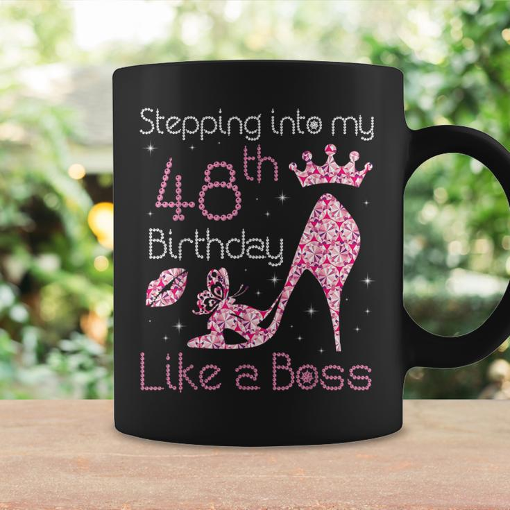 Queen Stepping Into My 48Th Birthday Like A Boss Born 1972 Coffee Mug Gifts ideas