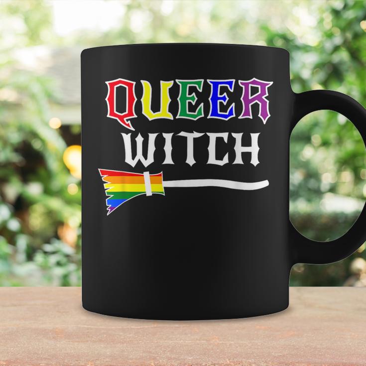 Queer Witch Pride Lesbian Gay Rainbow Coffee Mug Gifts ideas