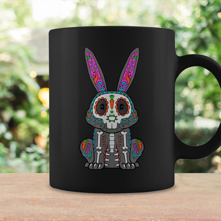 Rabbit Day Of Dead Mexican Bunny Lover Rabbit Sugar Skull Coffee Mug Gifts ideas