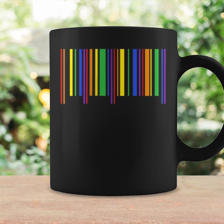 Rainbow Barcode Pride Month Subtle Lgbt Gay Rights Coffee Mug Gifts ideas