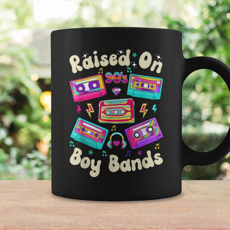 Raised On 90S Boy Bands Cassette Tape Retro Coffee Mug Gifts ideas