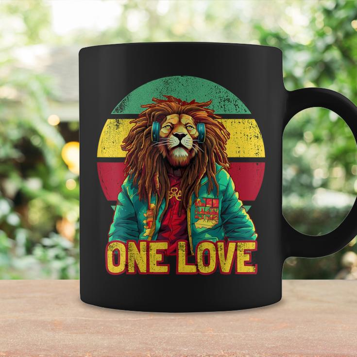 Rasta Lion Reggae Music One Love Graphic Coffee Mug Gifts ideas