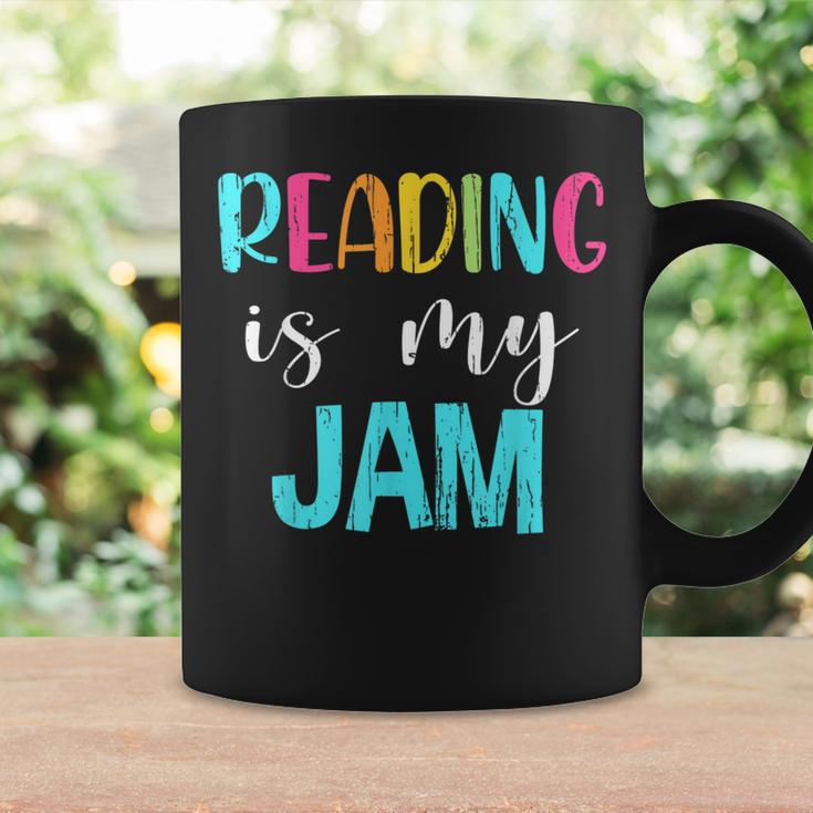 Read Teacher Reading Is My Jam Book Reading Lovers Coffee Mug Gifts ideas