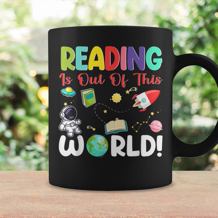 Reading Is Out Of This World Space Book World Book Day 2024 Coffee Mug Gifts ideas