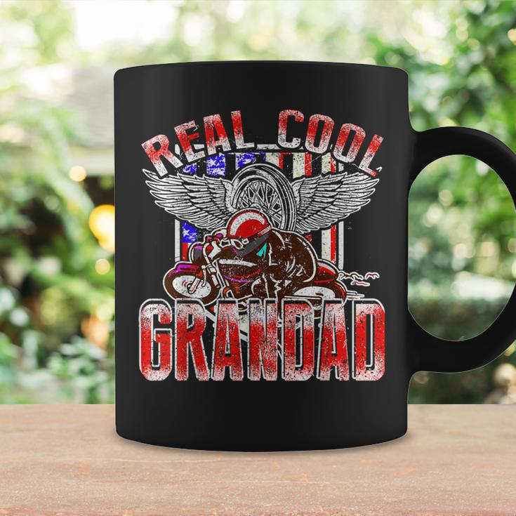 Real Cool Grandad Biker Racing For Fathers Day Coffee Mug Gifts ideas