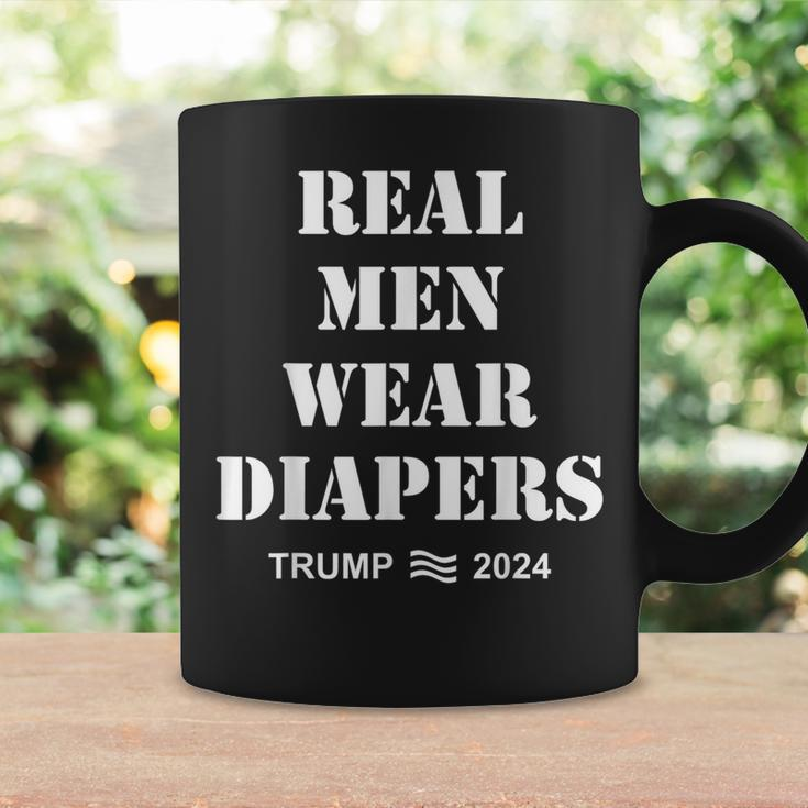 Real Wear Diapers Trump 2024 Wear Diapers Coffee Mug Gifts ideas