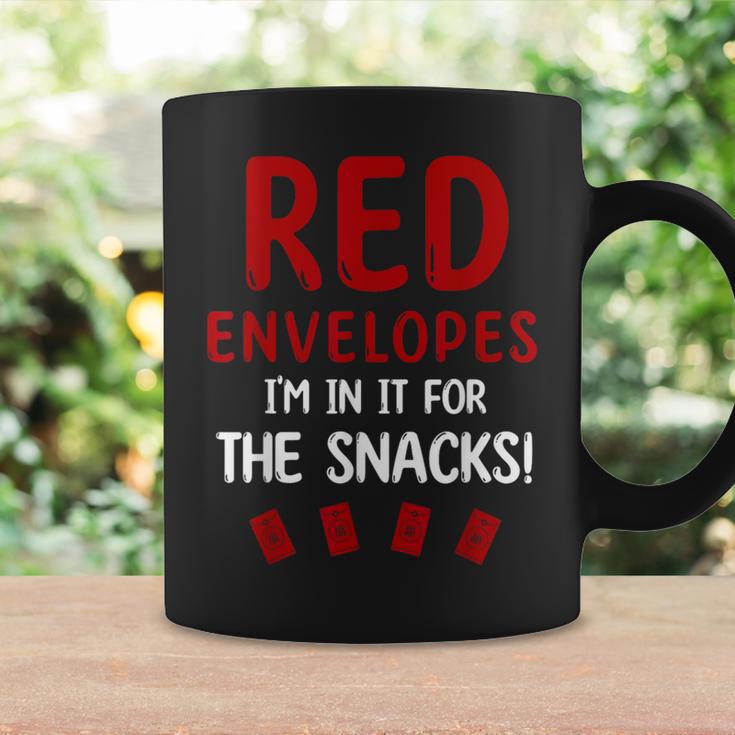 Red Envelopes I`M In It For The Snacks Cultural Festival Coffee Mug Gifts ideas