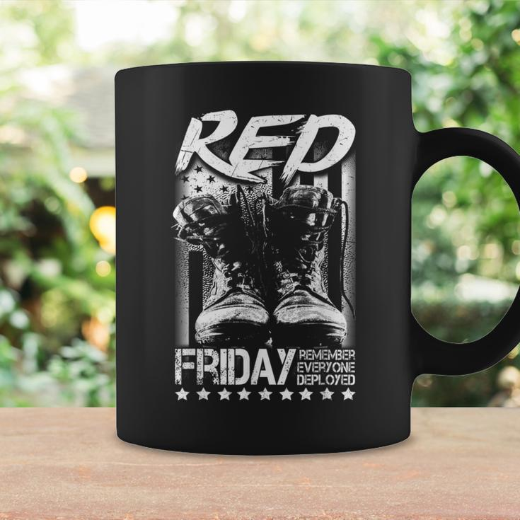 Red Friday Remember Everyone Deployed Veterans Day Coffee Mug Gifts ideas