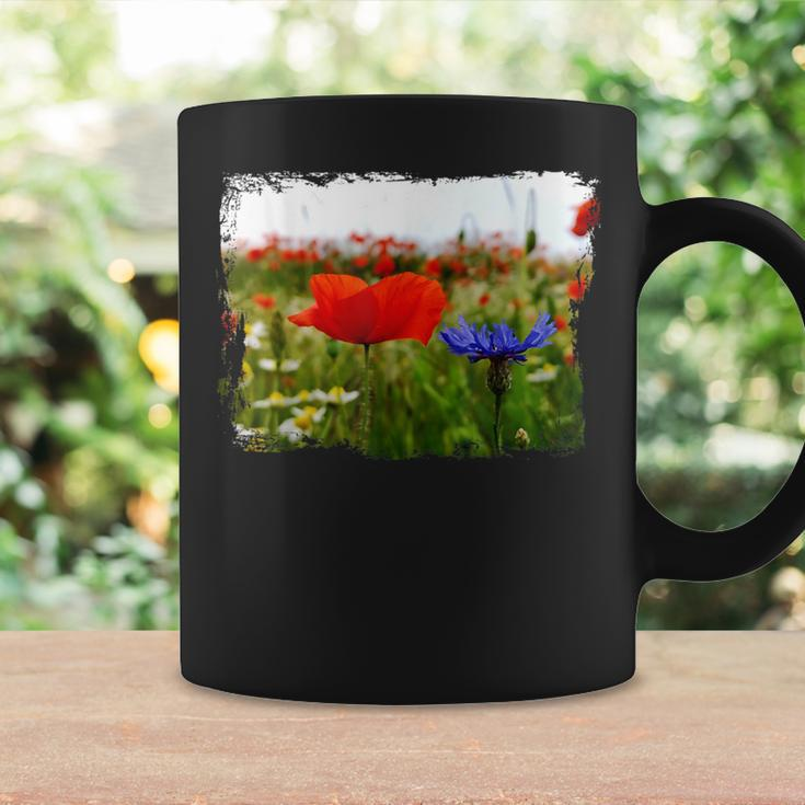 Red Poppy Flower Blooming Summer Field Meadow Fresh Air Coffee Mug Gifts ideas