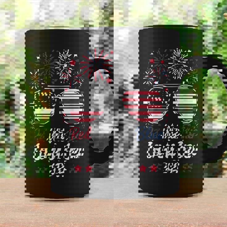 Red White And Blue Cousin Crew 2024 4Th Of July Coffee Mug Gifts ideas