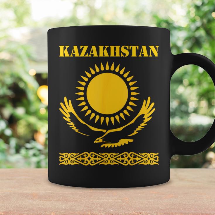 Republic Of Kazakhstan Qazaqstan Kazakhstan Kazakh Flag Tassen Geschenkideen