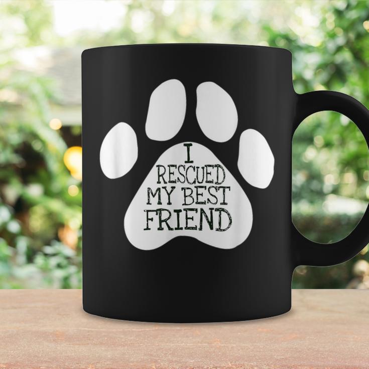 I Rescued My Best Friend For Rescued Dogs Lovers Coffee Mug Gifts ideas