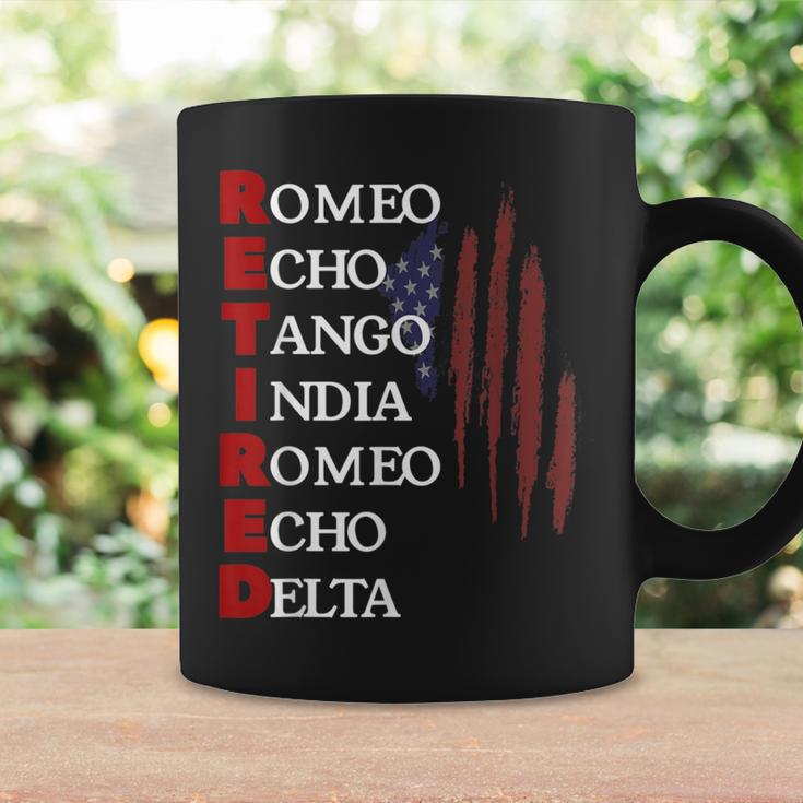 Retired Romeo Echo Tango India Romeo Echo Delta Veteran Coffee Mug Gifts ideas