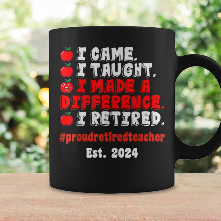 Retired Teacher Class Of 2024 Retirement School Coffee Mug Gifts ideas