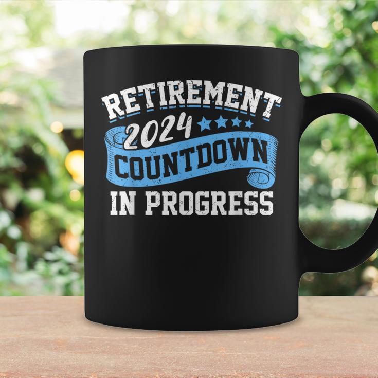 Retirement 2024 Countdown In Progress Retiring Retired Coffee Mug Gifts ideas