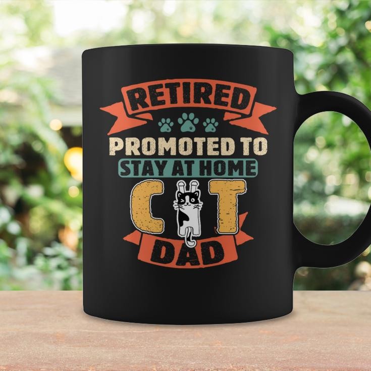 Retirement Cats Lovers Dog Paw Cat Dad Coffee Mug Gifts ideas