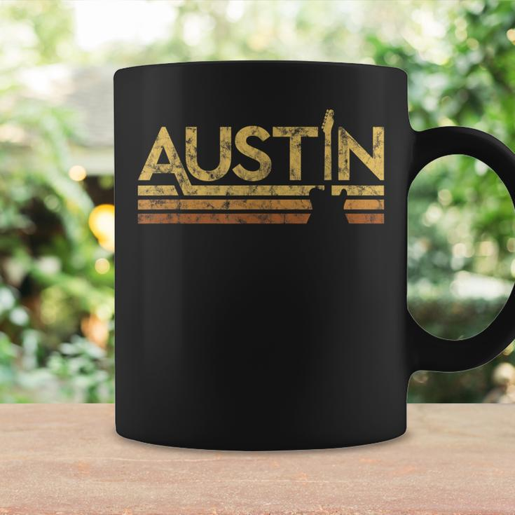 Retro Austin Texas Music Coffee Mug Gifts ideas