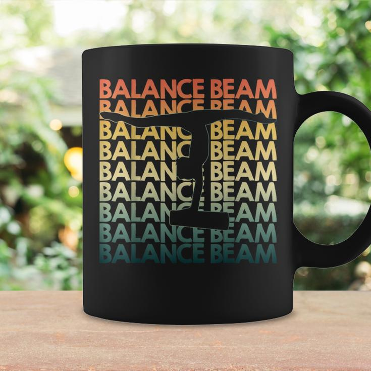 Retro Balance Beam Repetitive Vintage Bb Gymnast Coffee Mug Gifts ideas