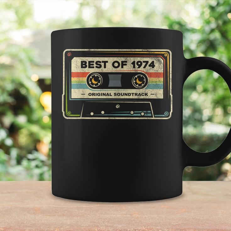 Retro Best Of 1974 Mixtape Vintage Fiftieth Birthday Cassete Coffee Mug Gifts ideas