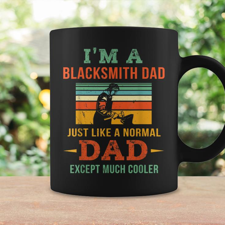 Retro Blacksmith Dad Cool Blacksmithing Father Vintage Coffee Mug Gifts ideas