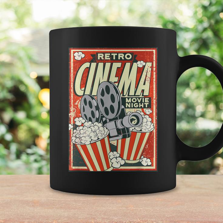 Retro Cinema Poster Popcorn Camera Film Tassen Geschenkideen