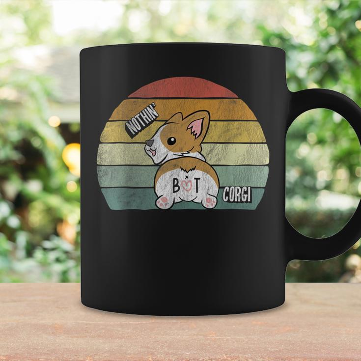 Retro Corgi Butt Nothing But Corgi Dog Lover Vintage Coffee Mug Gifts ideas