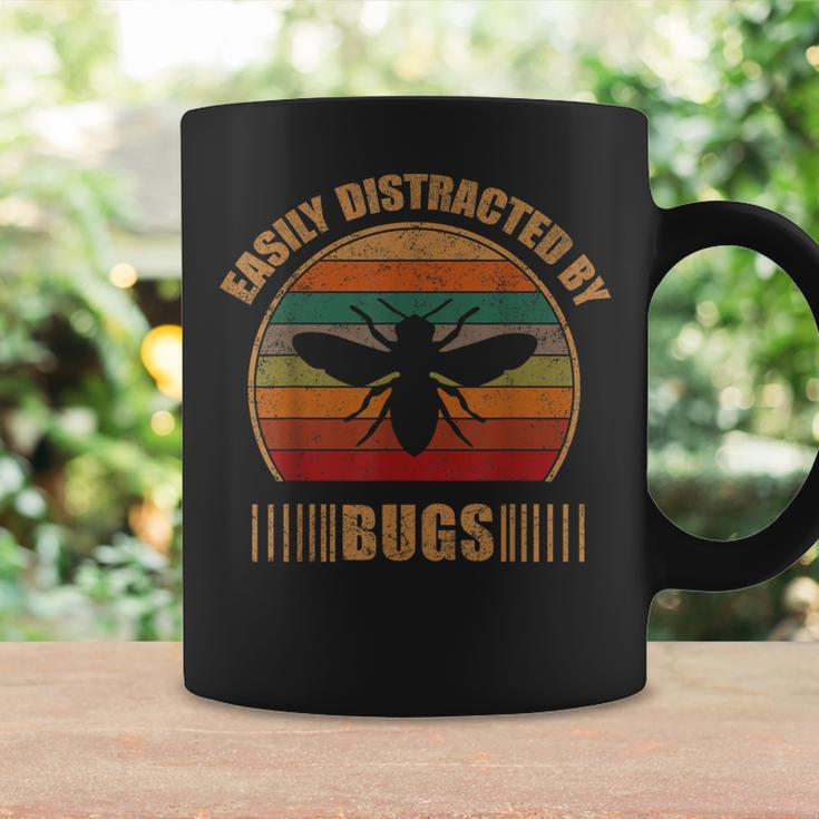 Retro Cute Bug Lover Vintage Easily Distracted By Bugs Coffee Mug Gifts ideas