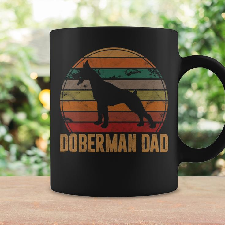 Retro Doberman Dad Dog Owner Pet Pinschers Dobie Father Coffee Mug Gifts ideas