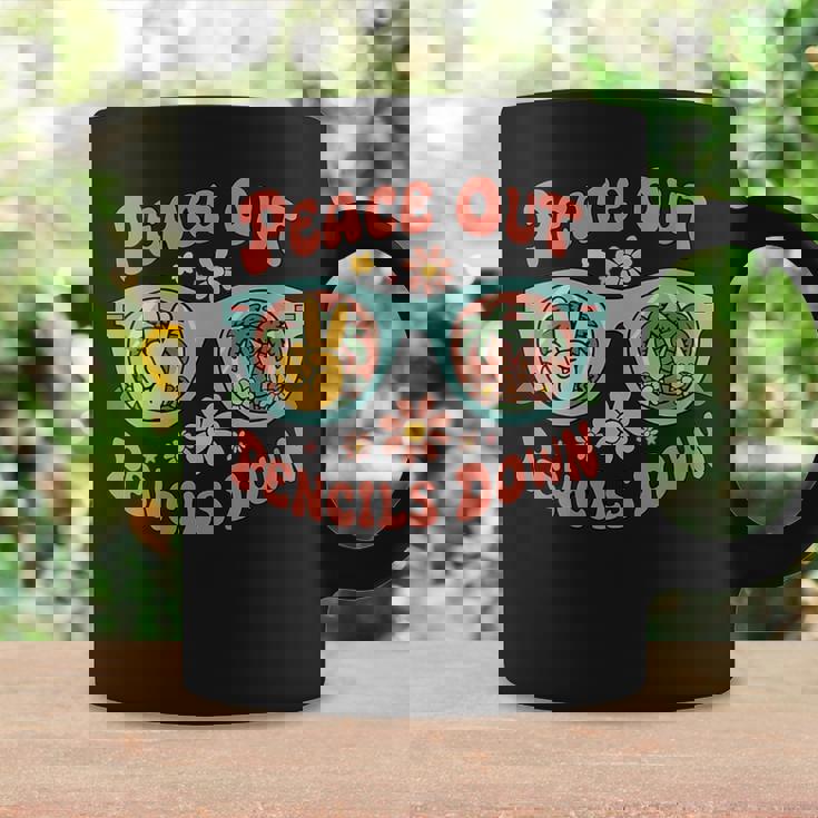 Retro End Of School Year Teacher Summer Last Day Coffee Mug Gifts ideas