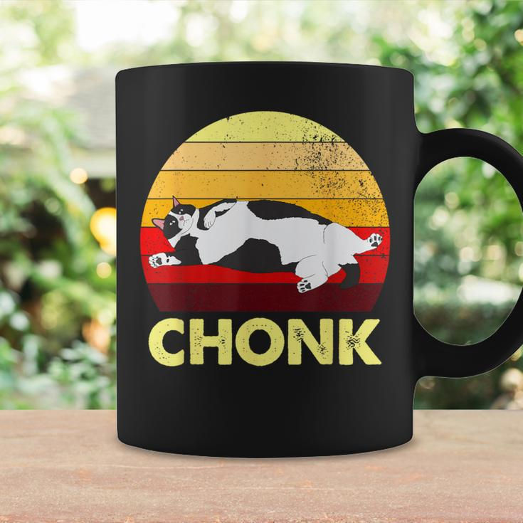 Retro Chonk Cat Coffee Mug Gifts ideas