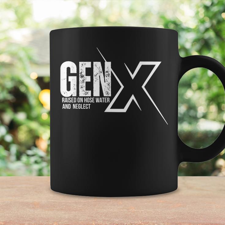 Retro Gen X Humor Gen X Raised On Hose Water And Neglect Coffee Mug Gifts ideas