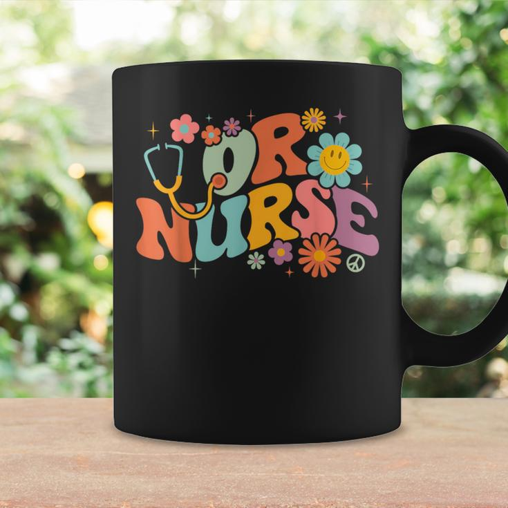 Retro Groovy Or Nursing School Medical Operating Room Nurse Coffee Mug Gifts ideas