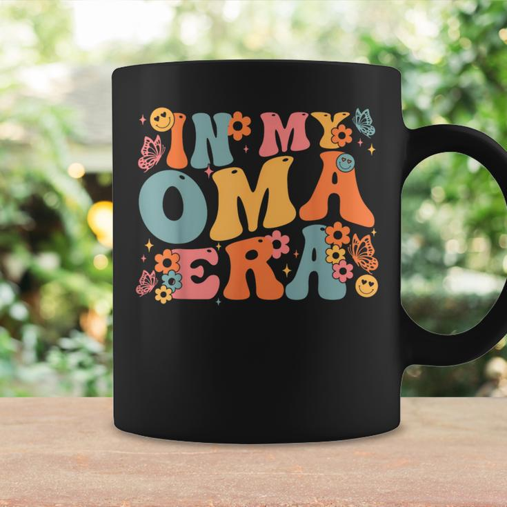 Retro Groovy In My Oma Era Baby Announcement Coffee Mug Gifts ideas