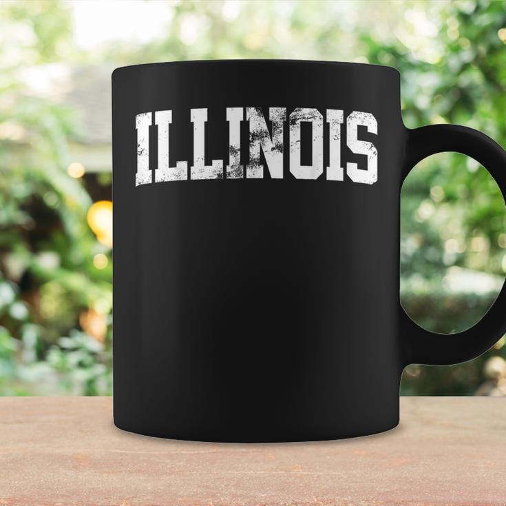 Retro Illinois Vintage Illinois Orange Classic Throwback Coffee Mug Gifts ideas