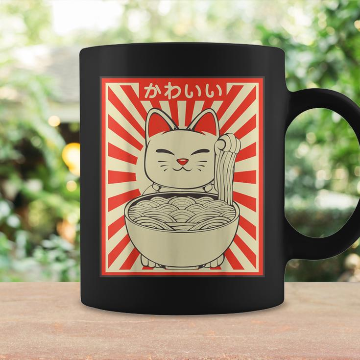 Retro Kawaii Cat Kitten Ramen Japanese Kitchen Culture Tassen Geschenkideen